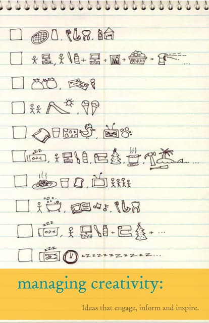 Managing creativity notebook_manual