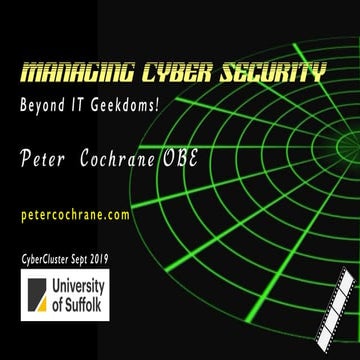 Managing cyber security