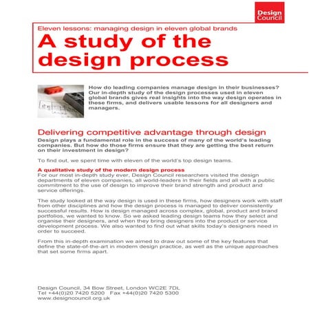 Managing design in eleven global brands