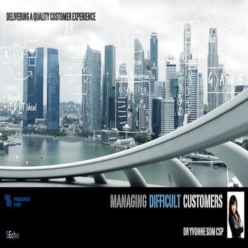 Managing difficult customers 2017