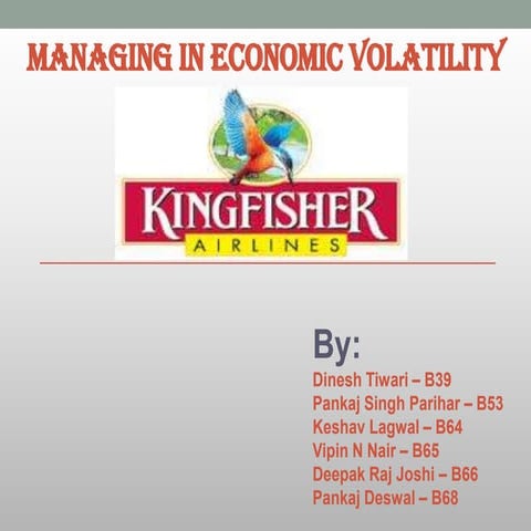 Managing economic volatility