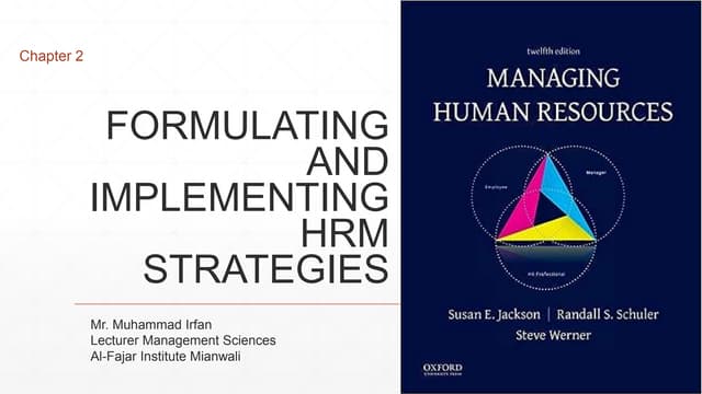 Managing Hr Chapter 2 Formulating And Implementing Hrm Strategies Pptx Managing Hr Chapter 2 Formulating And Implementing Hrm Strategies Pptx