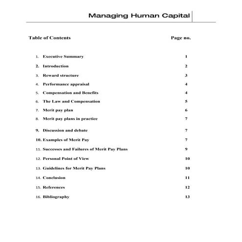 Managing human capital