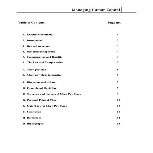 Managing human capital