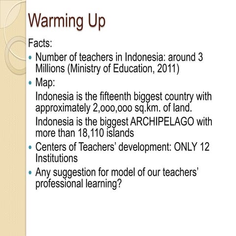 Lesson 4 Professional Development Presentation | PPTX