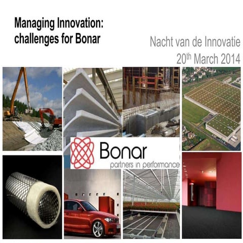 Managing innovation challenges for bonar | PPTX