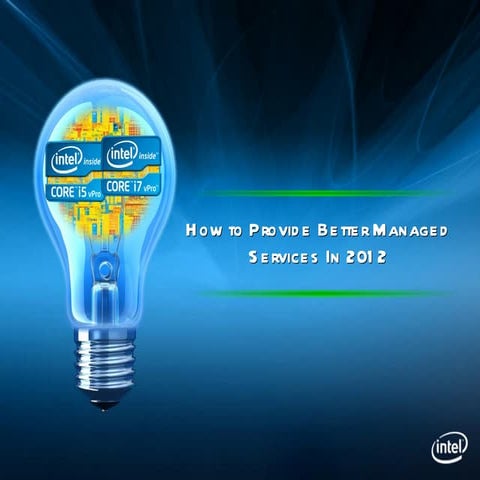 Kaseya Connect 2012 - Managing Intel vPro With Kaseya