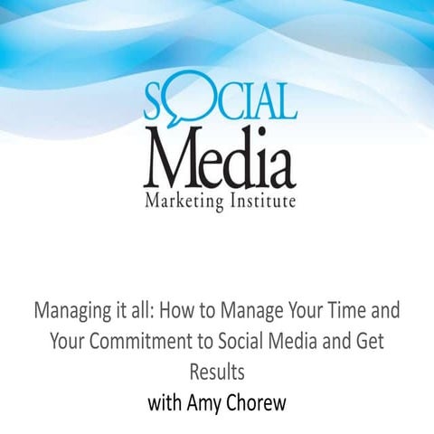 Social Media Time Management