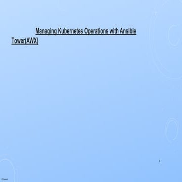 Managing Kubernetes Operations with AWX-Saurabh_Mishra.pptx.pdf
