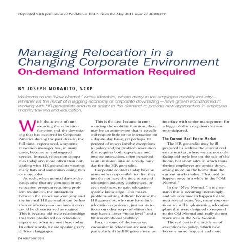 Managing mobility in_changing_environment_0511