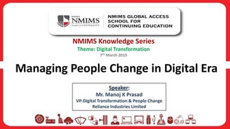 Managing People Change in Digital Era