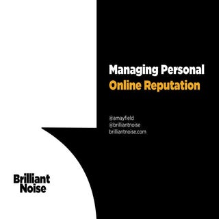 Managing personal Reputation Online