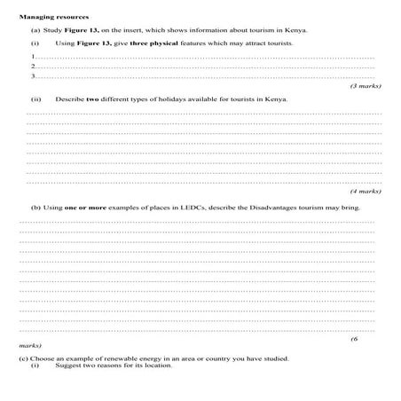 Managing Resources Higher