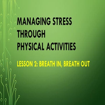 Managing Stress Through Lesson 2  4th q.pptx