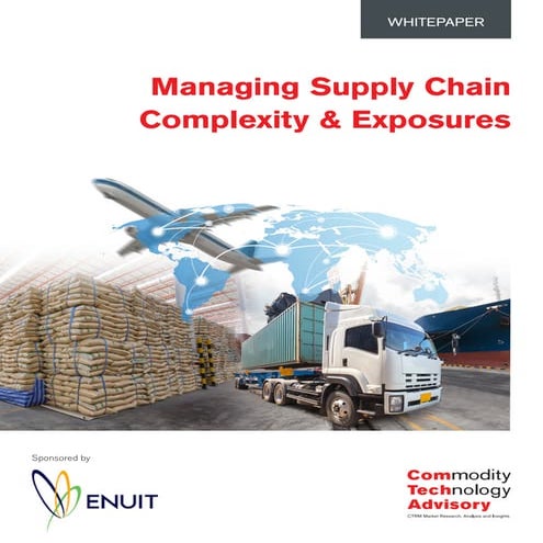 Managing Supply Chain Complexity and Exposures