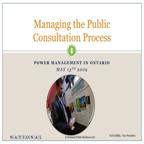Public consultation process | PPTX