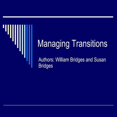 Managing transitions (1)