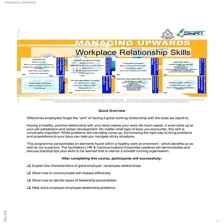 Managing up quick takes