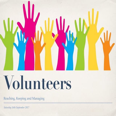Nuts &amp; Bolts: Managing Volunteers | PPT