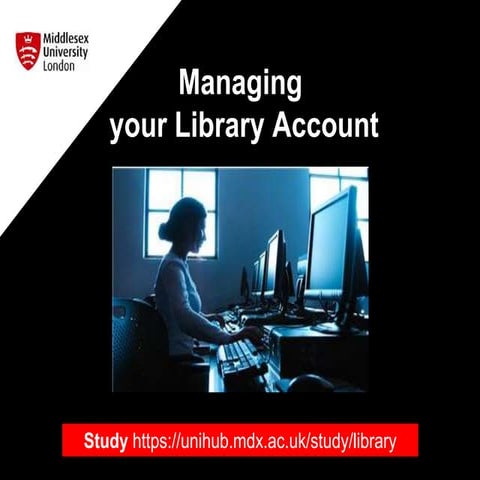 Managing your library account 