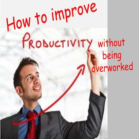 Managing Your Productivity