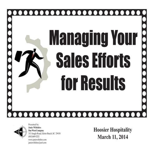 HHC 2014: Managing your sales_efforts_for_results