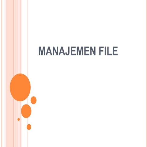Manajemen file