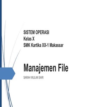 Manajemen File