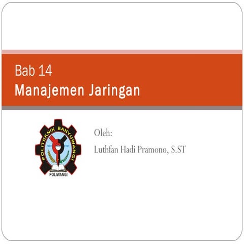 Manajemen jaringan
