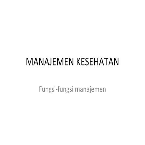 Manajemen kesehatan2