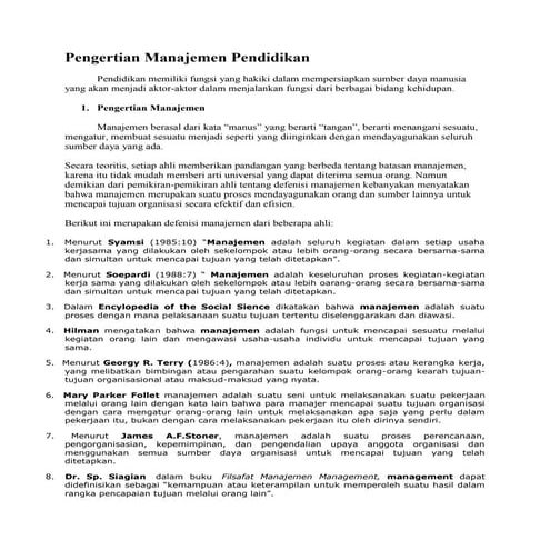 Manajemen pendidikan