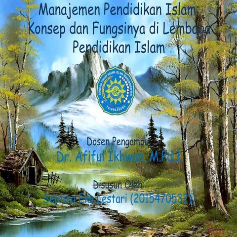 Manajemen pendidikan islam