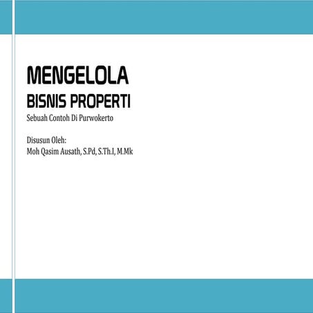 Tata Kelola Manajemen Bisnis Properti