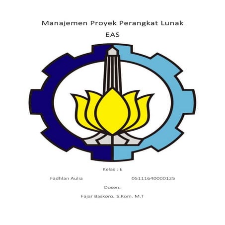 Manajemen proyek perangkat lunak eas