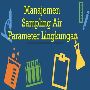 Manajemen Sampling Parameter Lingkungan.pptx