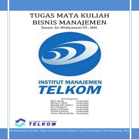 Manajemen Sumber Daya Manusia: PT Adverstation adv.