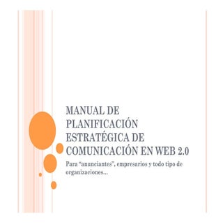 Manual de planificación estratégica...
