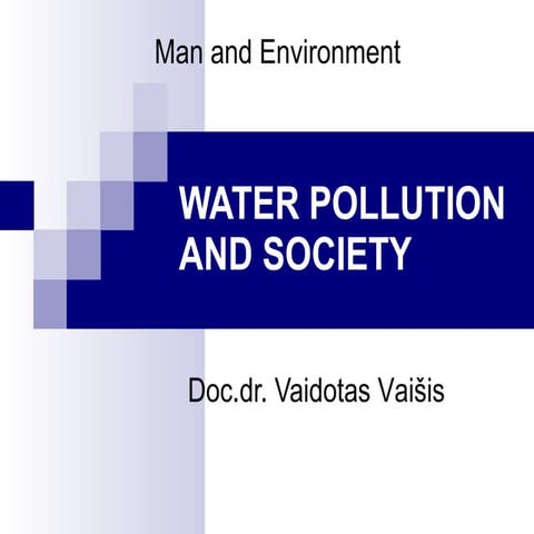 Man and environment_9_water_pollution | PPT