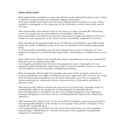 Man And God | PDF