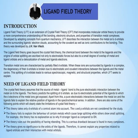 MANAS NAG PRESENTATION(LIGAND FIELD THEORY) (1).pptx