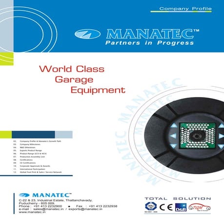 Mana Tec Electronics Private Limited, Pondicherry , Automotive Service Statio...