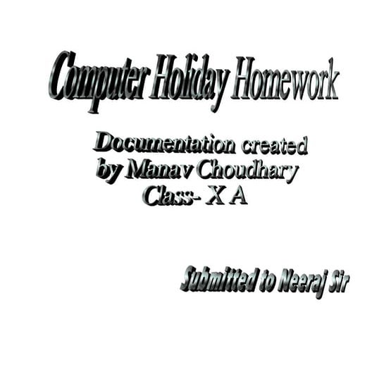 an open office documentation on internet