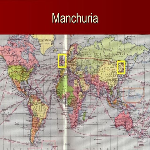 Manchuria IGCSE History