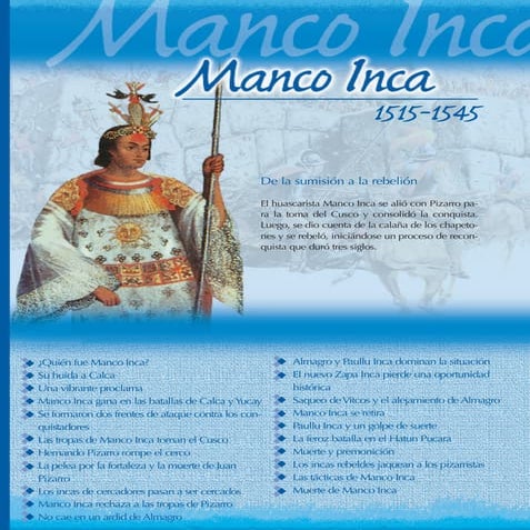 quien es Manco inca | DOCX