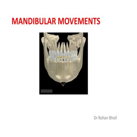Mandibular Movements