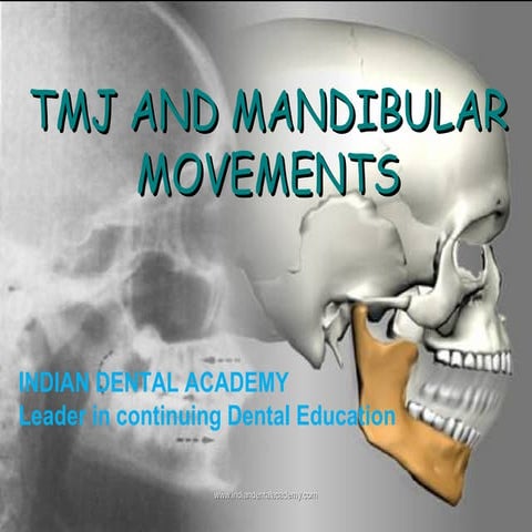 Mandibular movements
