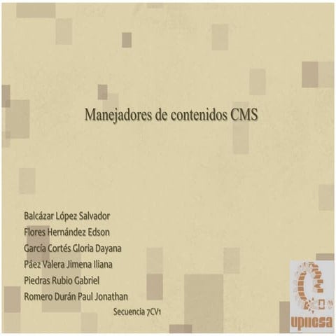 Manejadores de contenidos cms