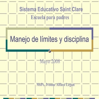 Manejo de límites y disciplina