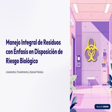RPBI Residuos Peligrosos Biológico Infecciosos y Lavado de Manos.ppt