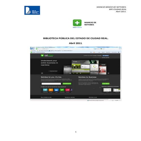 Manejo básico netvibes